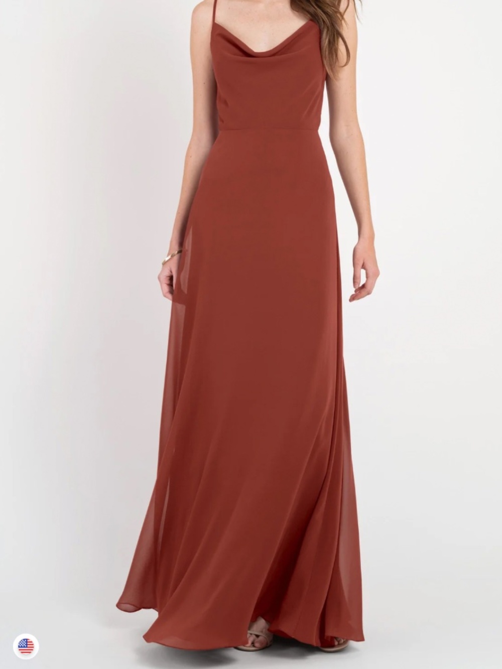 NWT Jenny Yoo Colby Dress in English Rose - Unaltered, Unused